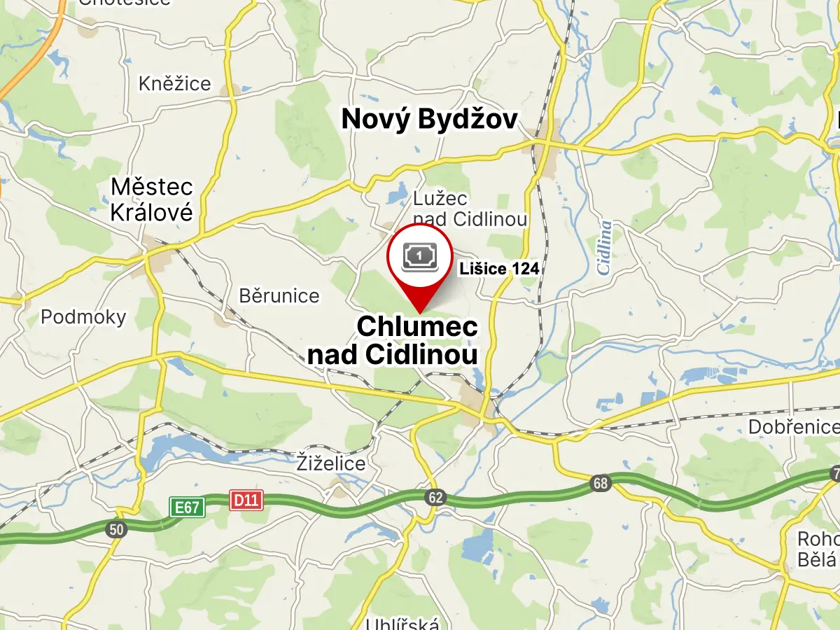 Mapa: ANZA s.r.o., Lišice 124, 503 51 Lišice